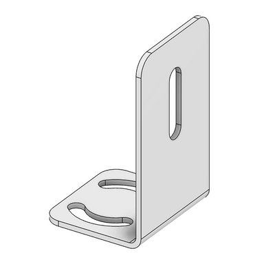 MODULAR SOLUTIONS BRACKET<BR>30 SERIES REFLECTOR HOLDER FOR SENSORS W/ HARDWARE